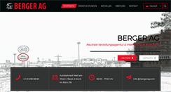 Desktop Screenshot of bergerag.com